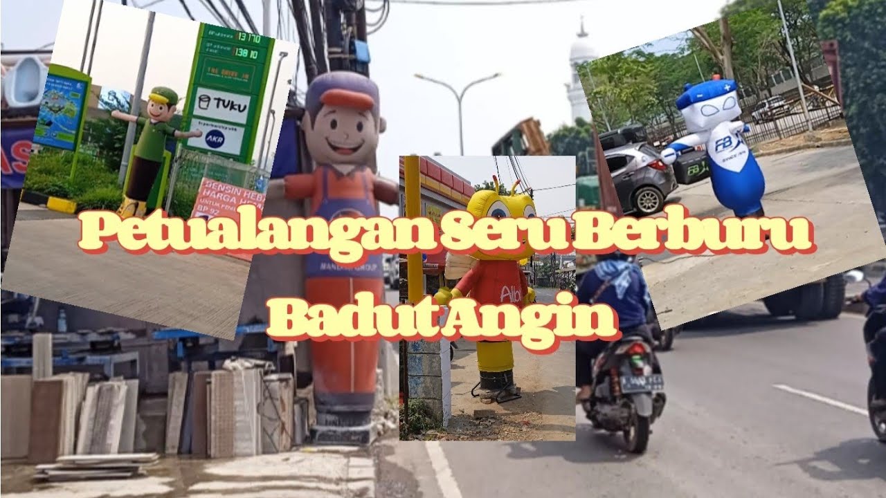 Petualangan Seru Bersama Badut Angin Yang Lucu-Lucu