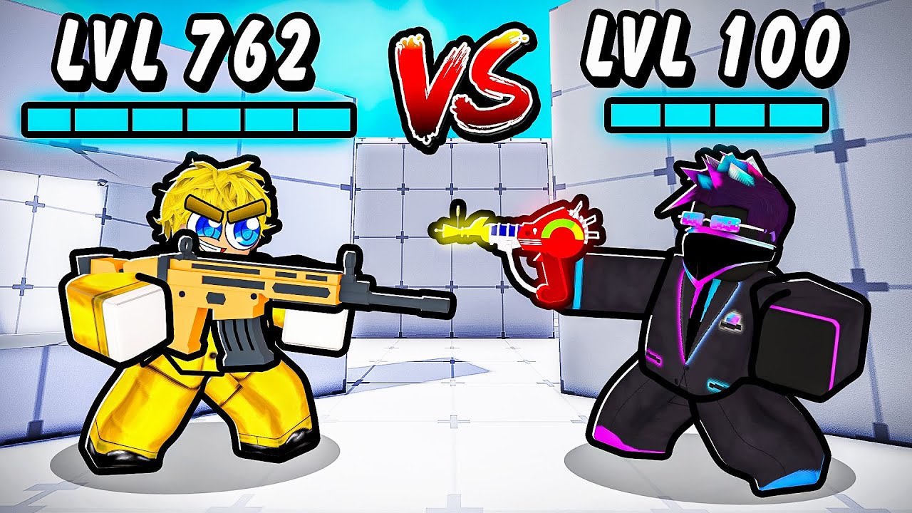 I 1v1ed EVERY LEVEL in Roblox Rivals