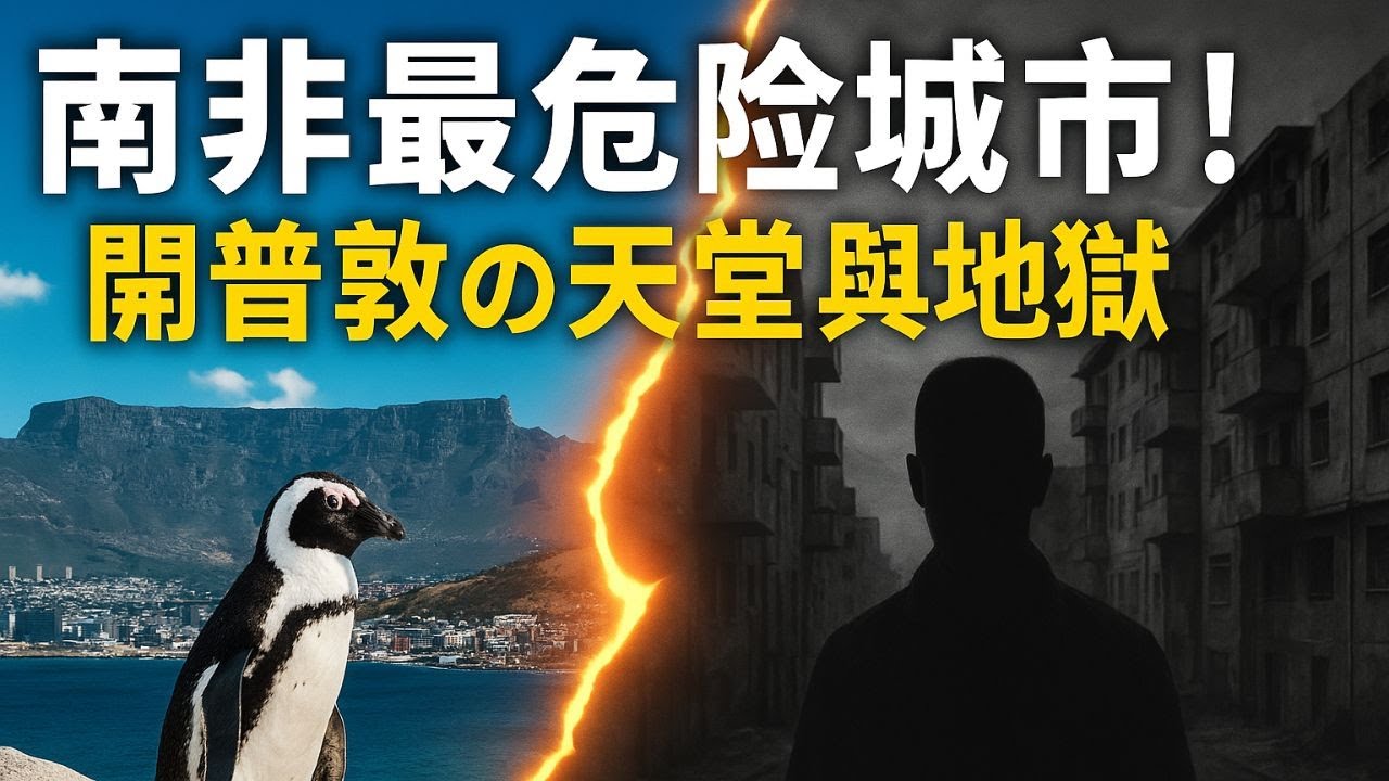 南非最危險城市！『開普敦』一邊是野生動物天堂，一邊卻槍聲不斷！你會想來嗎？