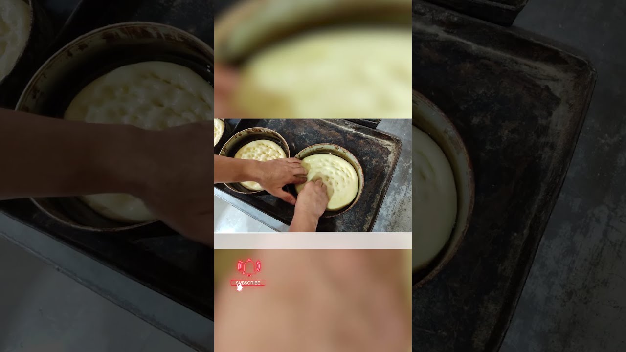 Naan Komach Bread | Baking Komach In IRAN-Tehran | Short Video