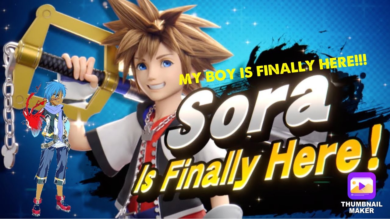 SORA JOINS THE BROS |  SUPER SMASH BROS ULTIMATE DLC REACTION!!! 