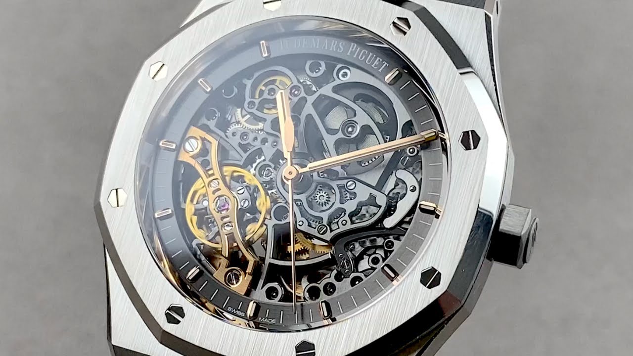 Audemars Piguet Royal Oak Double Balance Openworked | 15407ST.OO.1220ST.01 | Skeleton Masterpiece