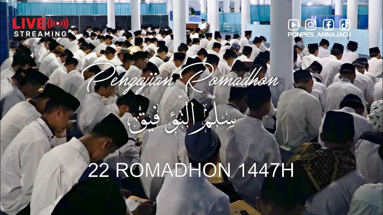 (LIVE) PENGAJIAN ROMADHON #22