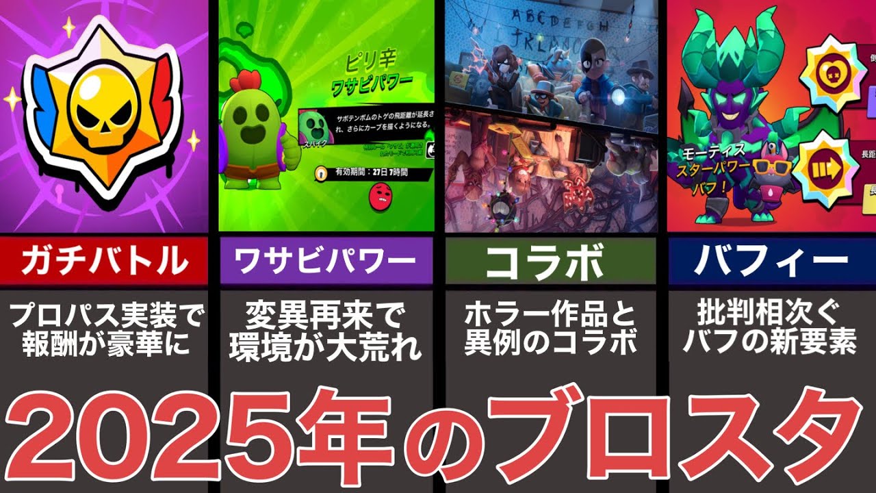 【ブロスタ】2025年のブロスタを振り返って解説してみた【ゆっくり解説】