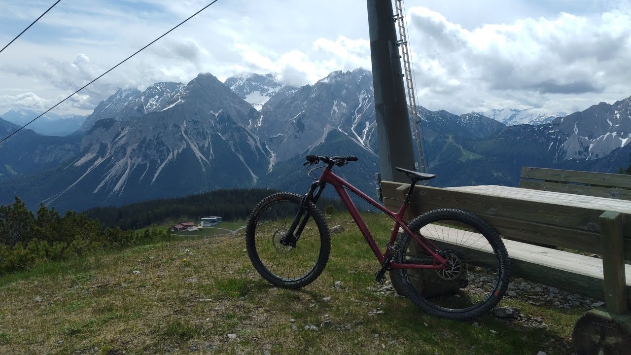 Blindsee Trail 4K ganze Strecke/Zugspitz Arena/Lermoos Biberwier/Canyon Stoic3 Hardtail
