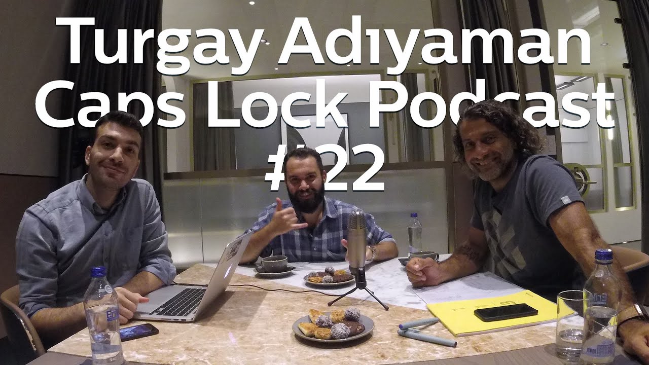#22 Saffron &Uuml;lke M&uuml;d&uuml;r&uuml; Turgay Adıyaman - Caps Lock Podcast