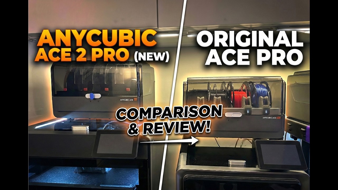 Anycubic Ace 2 Pro Quick Review and Comparison
