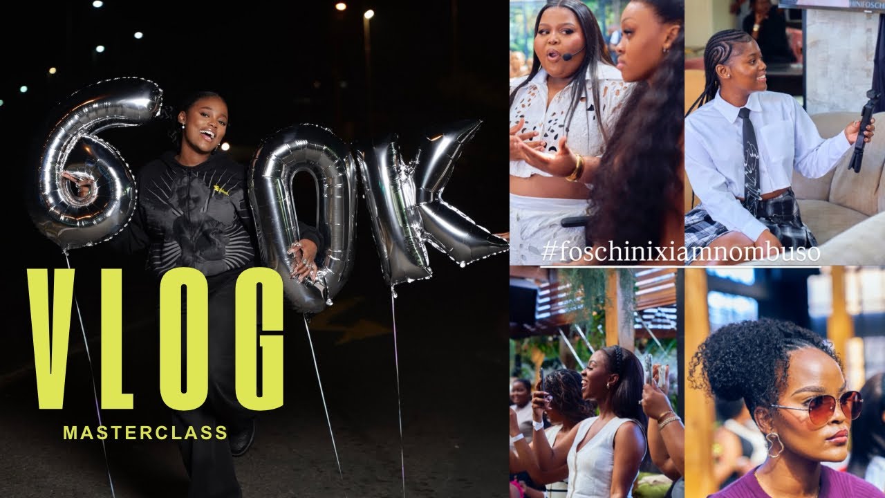 IAM NOMBUSO MASTERCLASS VLOG 