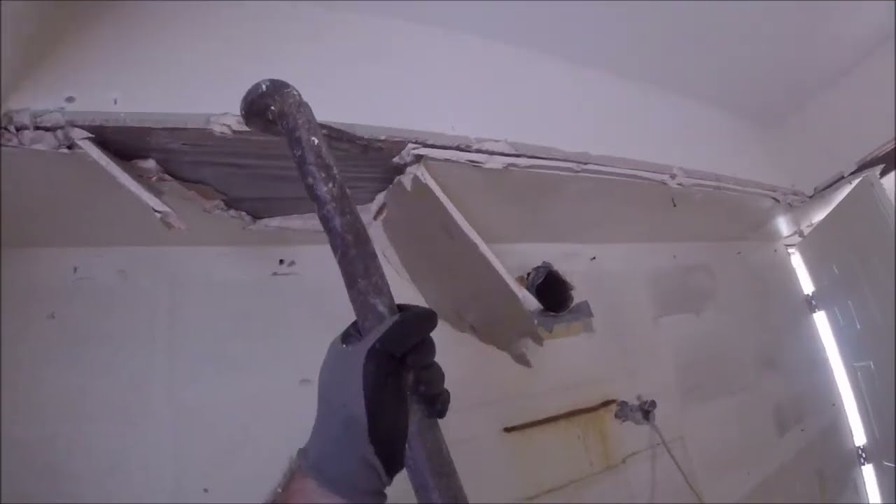 Drywall Stripout DIY Demolition Time