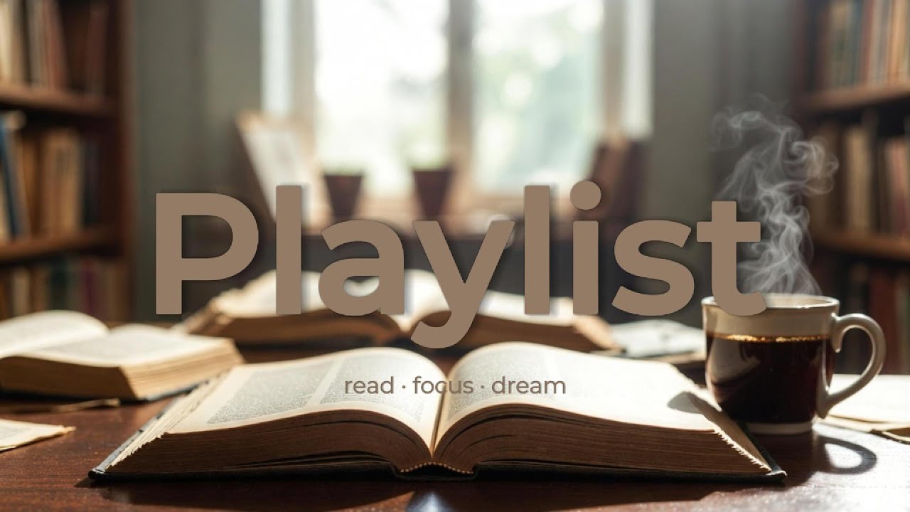 Playlist | Lost in the Pages | Deep Focus & Flow | Calm Reading Session 📖