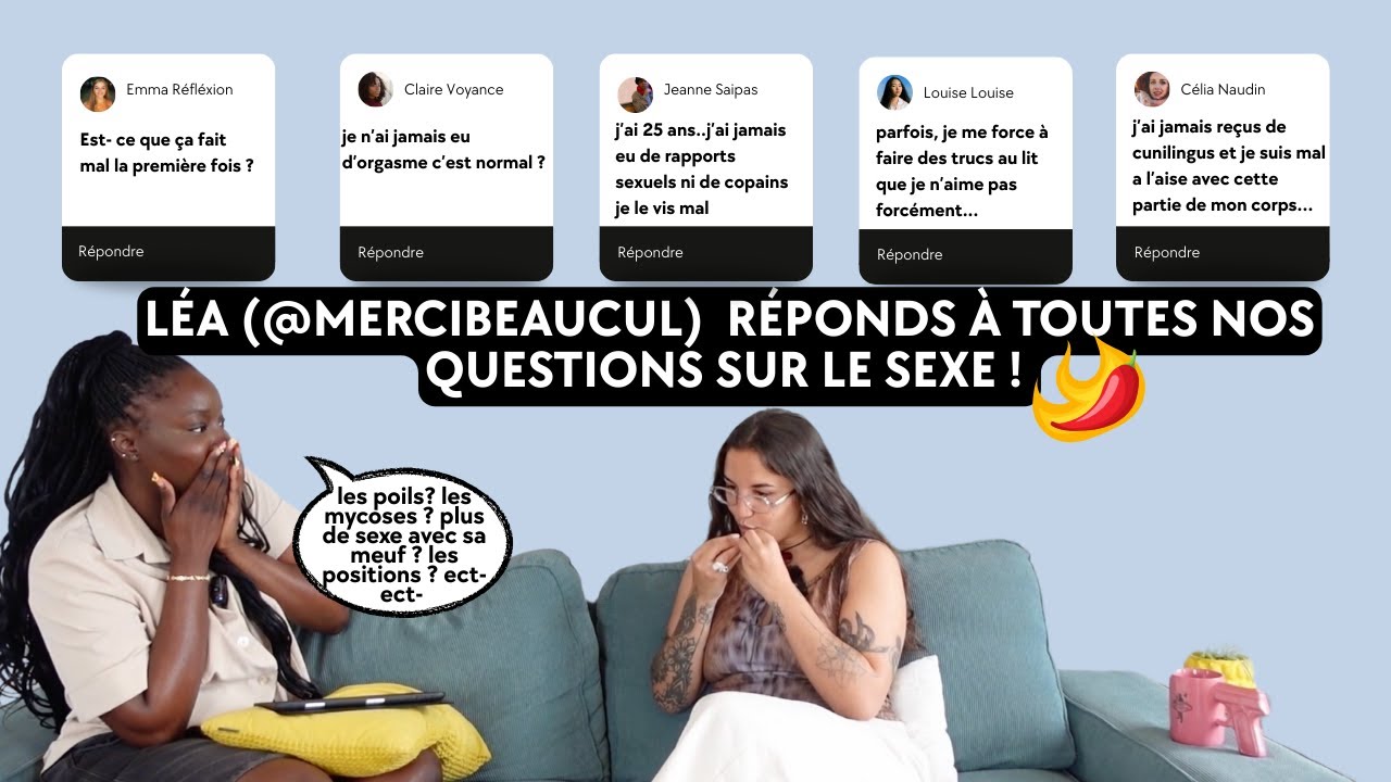Tout ce qu'on a jamais osé se dire sur le sexe : Léa (@mercibeaucul_) répond à nos questions !
