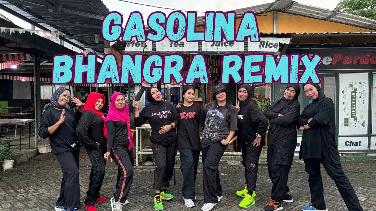 GASOLINA-BHANGRA REMIX BY TESHER, DADDY YANKEE | IMD ZUMBA BY AK | MAMAK REMPONG