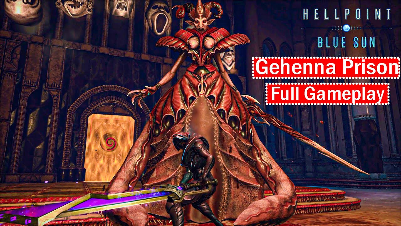 Hellpoint Blue Sun Dlc Gehenna Prison Full Gameplay (Defeat His Hideous Majesty Ramiel)