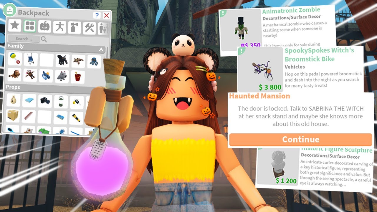 NEW BLOXBURG HALLOWEEN UPDATE 0.12.0!!