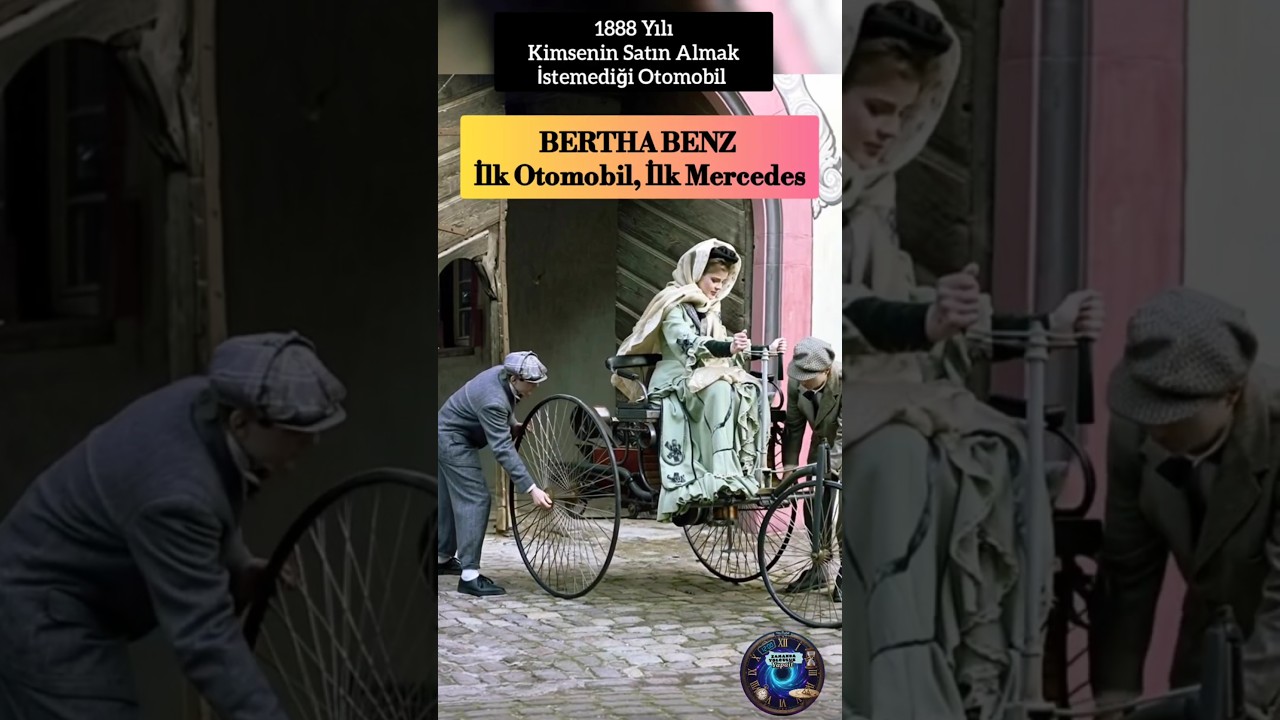 1888 Yılı Kimsenin Satın Almak İstemediği Otomobil! BERTHA BENZ İlk Otomobil, İlk Mercedes
