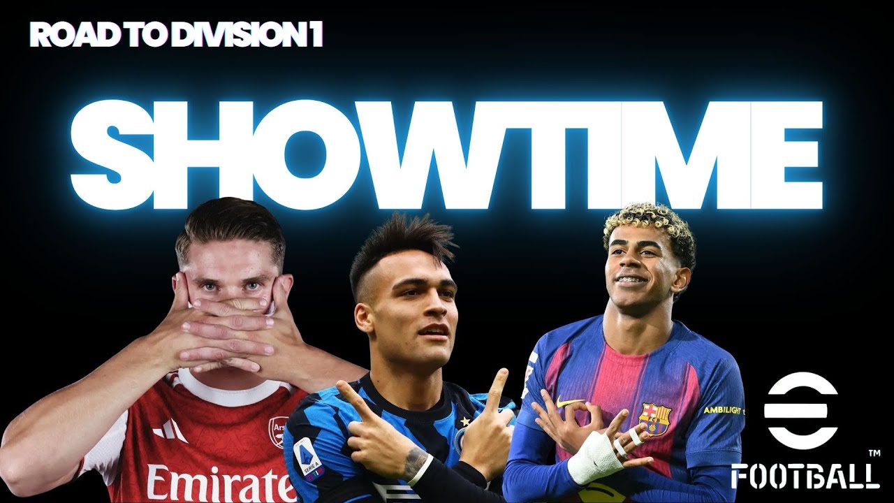 Efootball Full Showtime ดันแรงค์ ต่อๆ