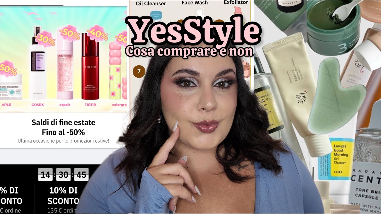 COSA COMPRARE E NON SU YESSTYLE!! 🛍️ 10 step skin care coreana