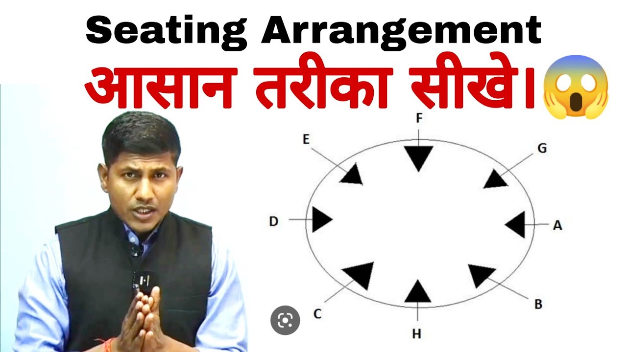 सीटिंग अरेंजमेंट रीजनिंग | @mathsmasti