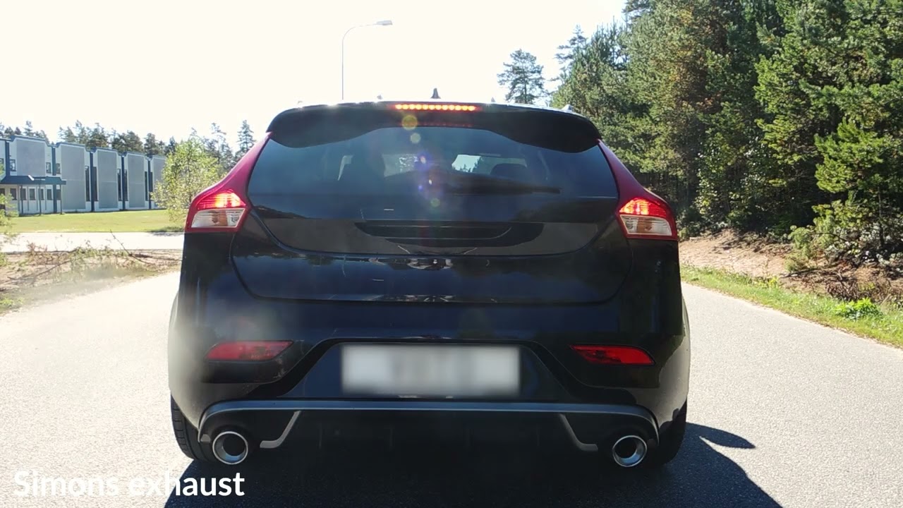 Volvo V40 T5 Simons Sports exhaust 019-HJR