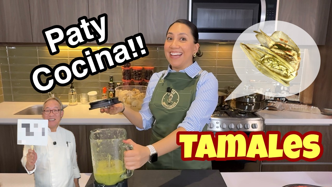 Paty cocina Tamales!!  Cómo sería la calificación del Chef Yasuo Asai !?