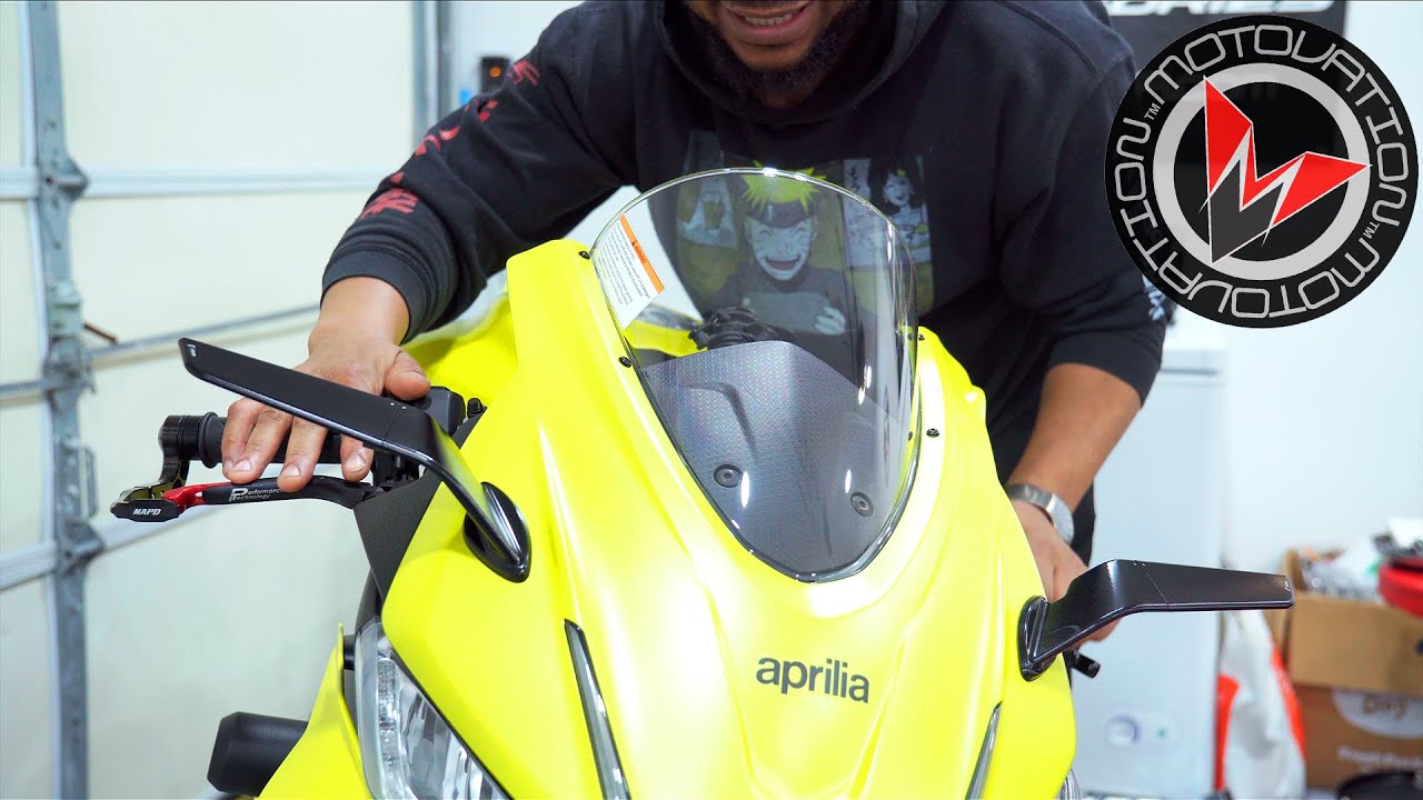 Установка скрытой Rizoma | Aprilia RS660