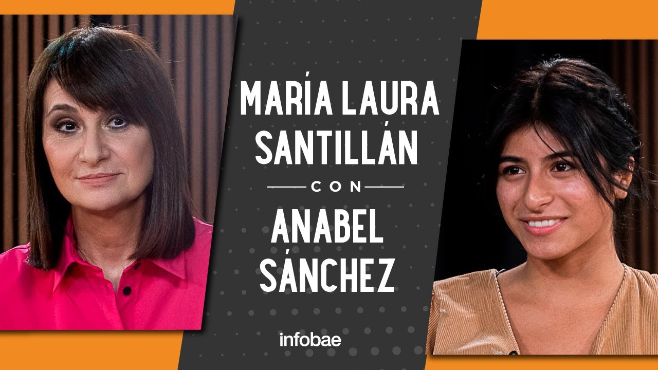Anabel Sánchez con María Laura Santillán: 