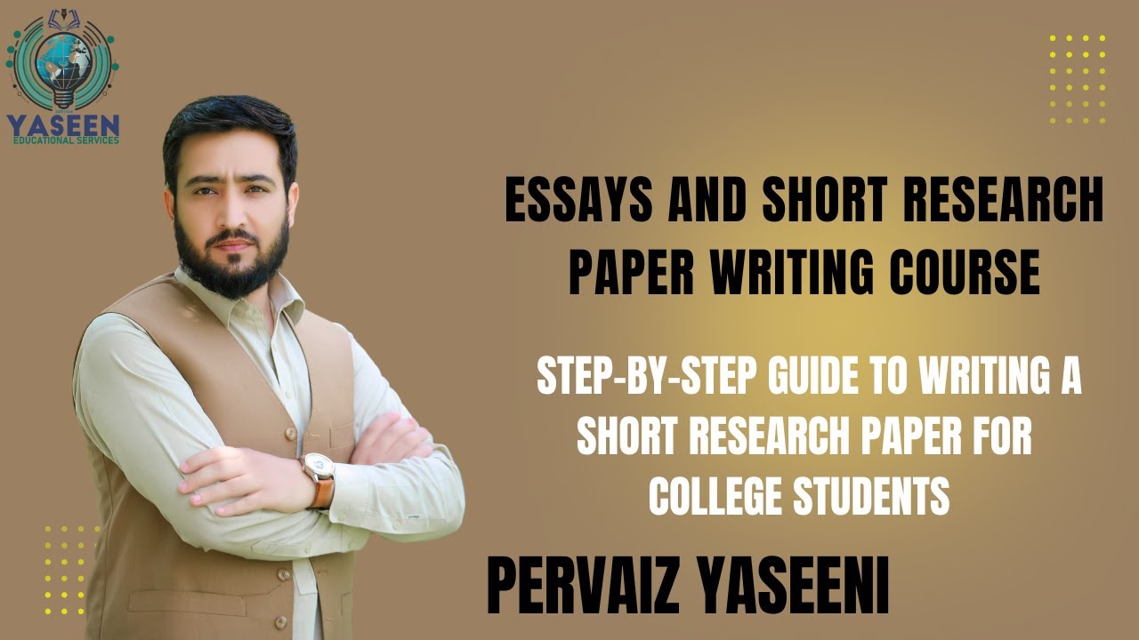 Writing to Communicate 3 Course : Step-by-Step Guide to Writing a Short Research Paper for Students