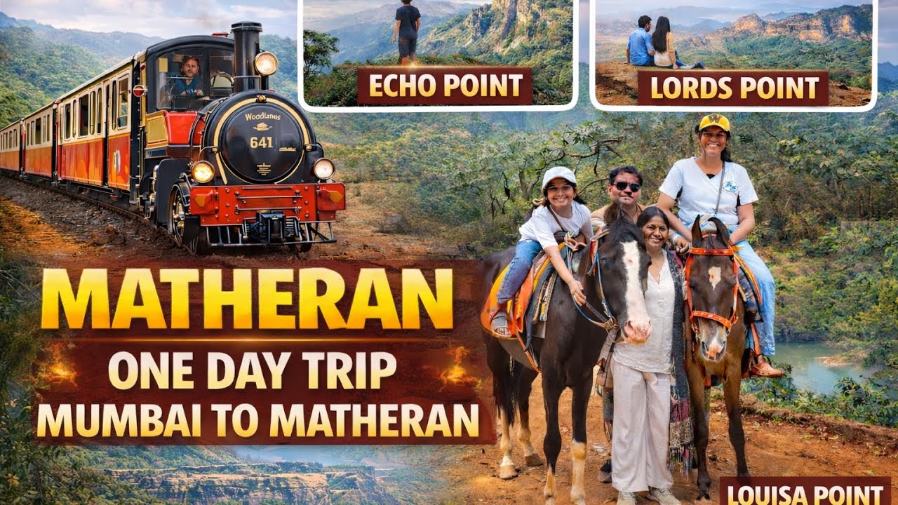 Matheran One Day Trip from Mumbai | Complete Travel Guide + Tourist Places | Roving Krishna