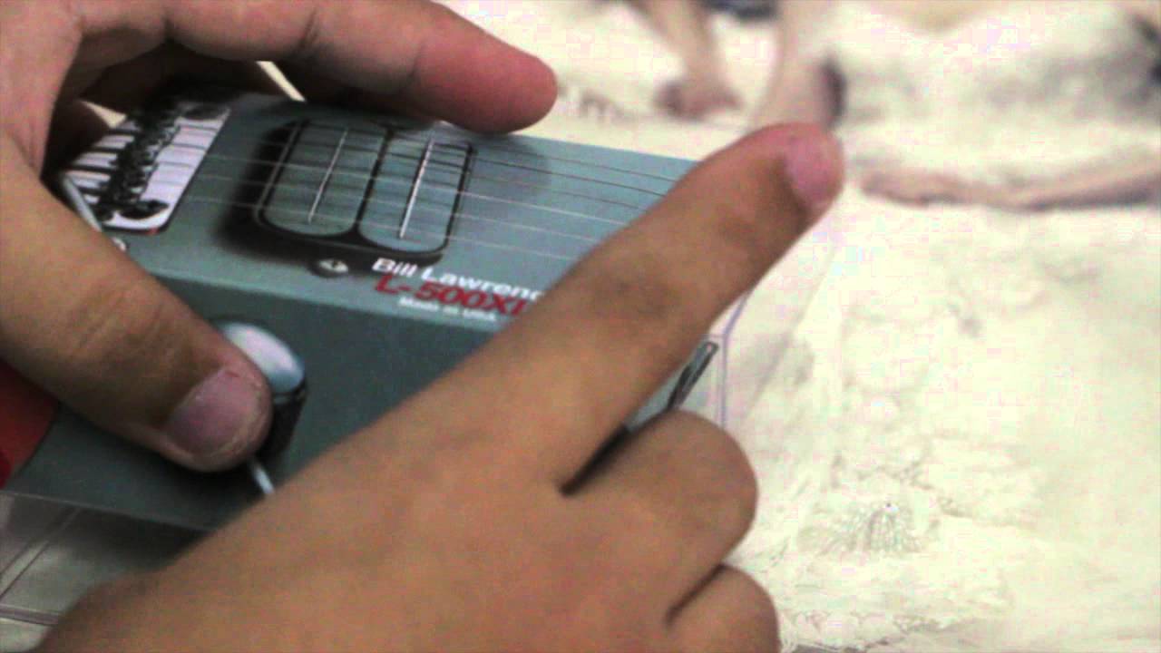 Bill Lawrence L500XL Unboxing