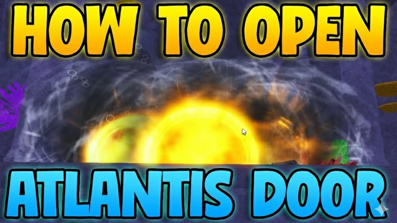 How To OPEN ATLANTIS DOOR in FISCH! Full Guide (Roblox Fisch Atlantis Update)