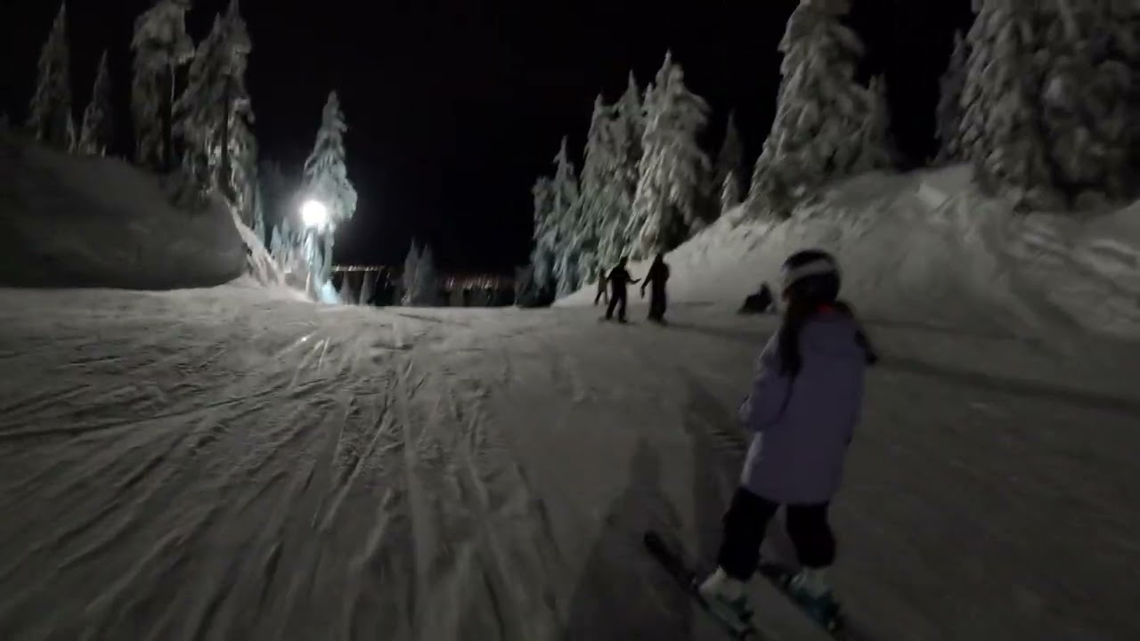 Night Skiing Seymour