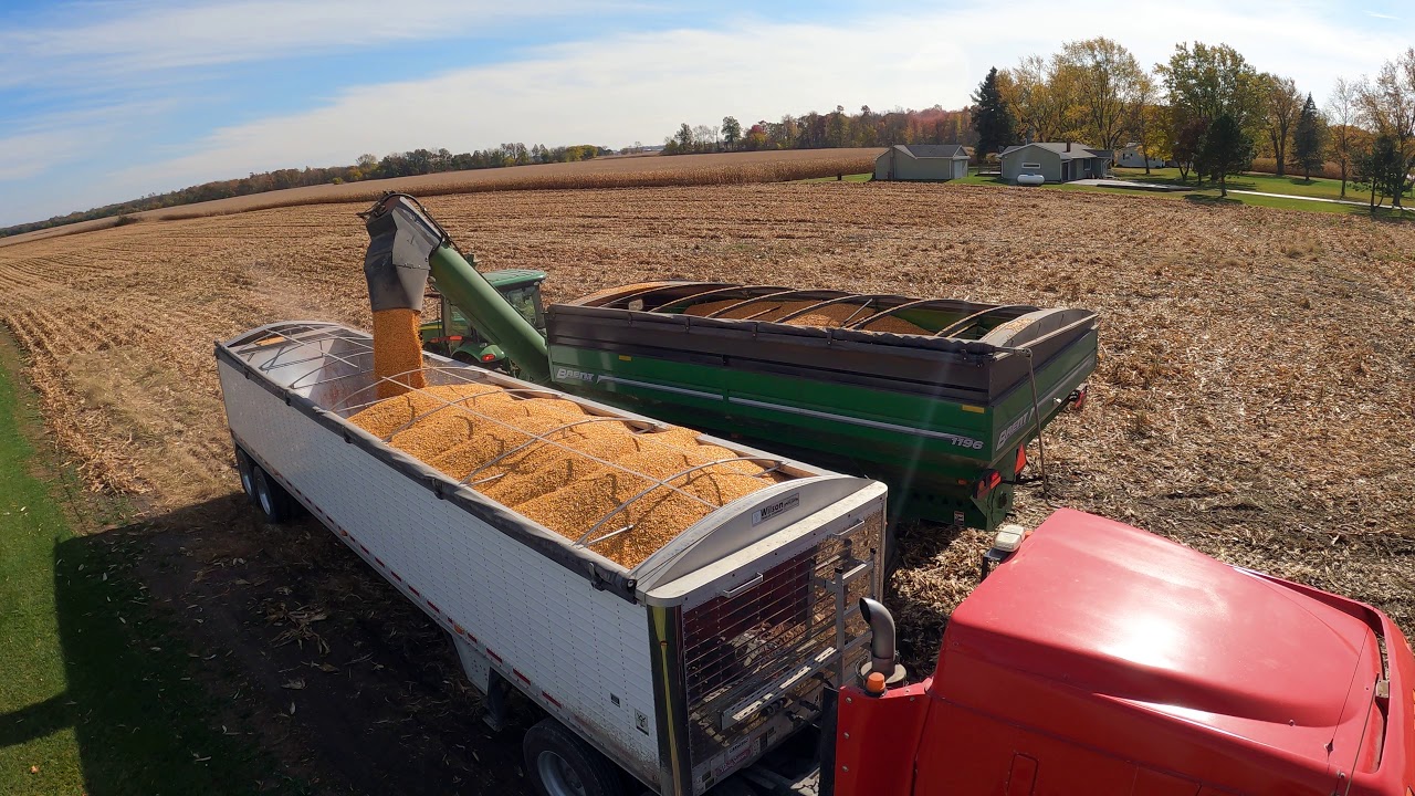 John Deere 9870 STS Bullet Rotor Handles 3500 Acres By Itself - Fulton County - Harvest 2020 - 5K