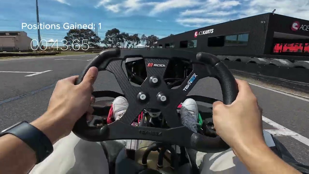 Ace Karts Onboard (42.676 fastest lap) - Oct 2025 - i3aac on Track