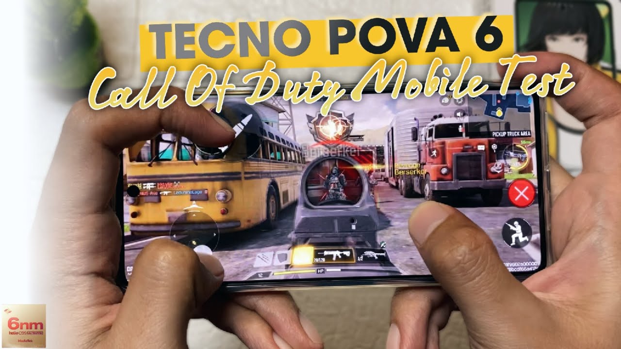 Tecno Pova 6 Mediatek Helio G99 Ultimate Call Of Duty Mobile Gaming Test 2024
