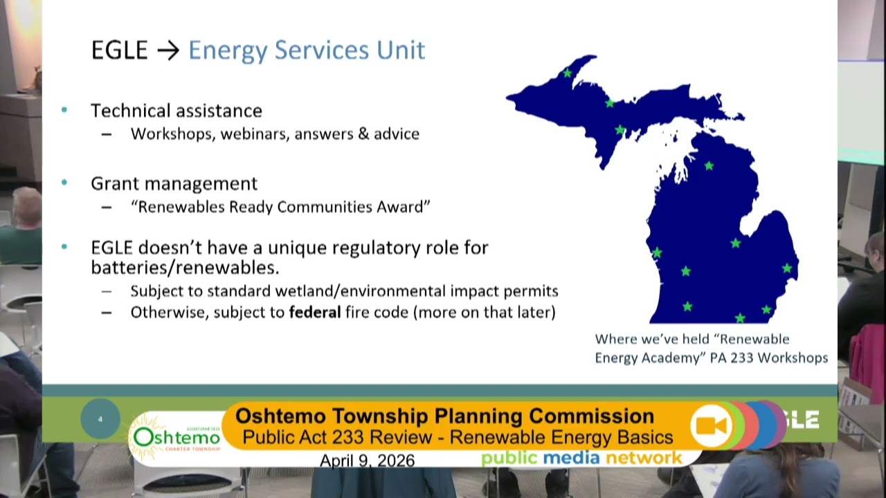 Oshtemo Township - Planning Commission - April 9, 2026 Meeting