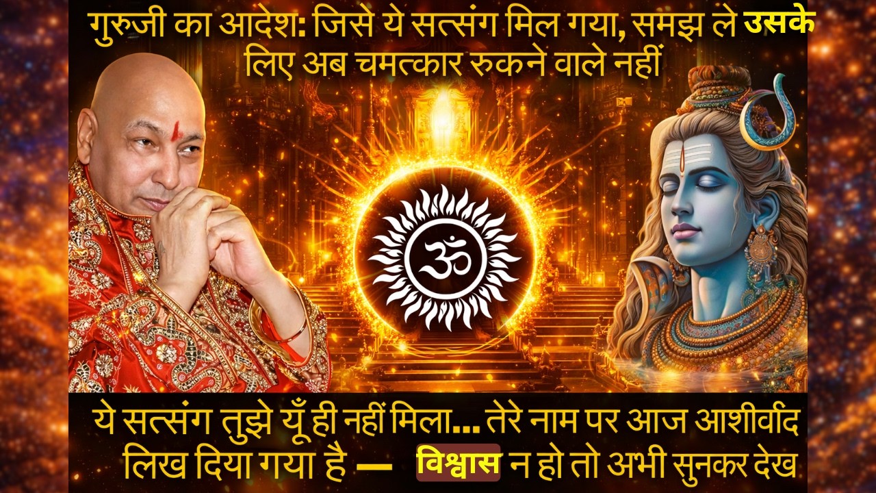 🔴LIVE | गुरुजी ने बोला- ये सत्संग सुन, एक मिनट भी गंवाना मत — आज तुझे चमत्कार दिखाऊँगा....  |  🔴