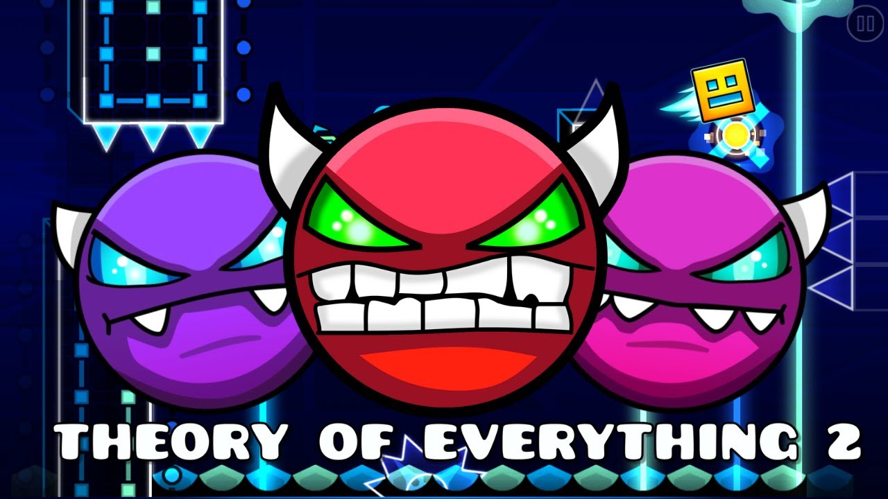 ATTEMPTING THEORY OF EVERYTHING 2... | Geometry Dash #4