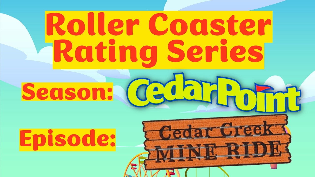 🎢Cedar Creek Mine Ride Cedar Point🎢 Watch Out for The Restraints‼️2025 Coaster Ratings: Ep. 2 of 103
