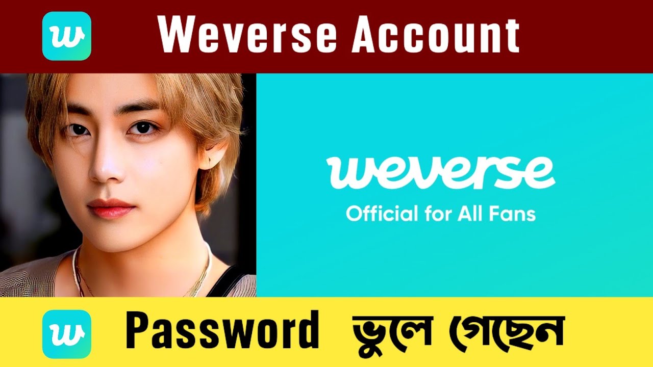 How To Recover Weverse Account | How To Reset Weverse Password