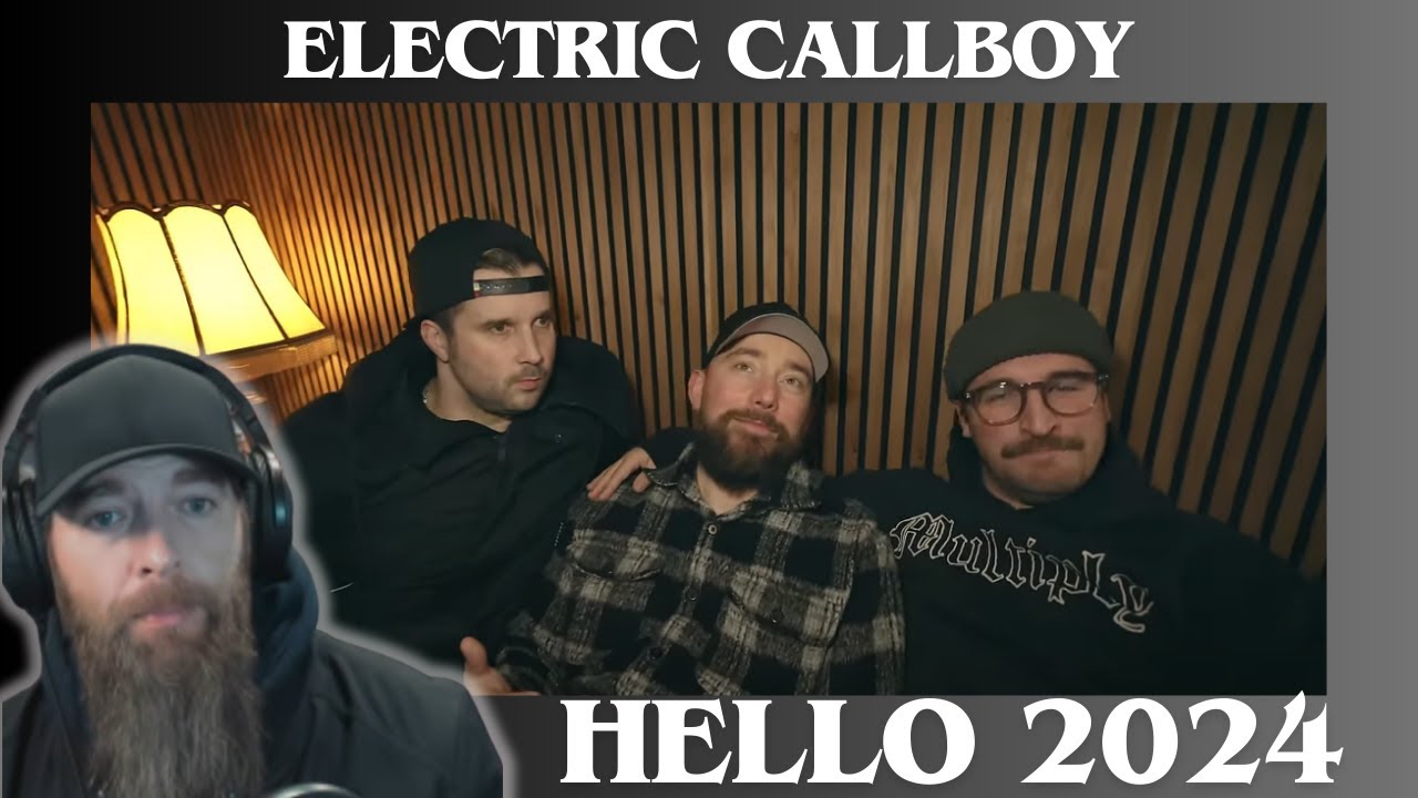 Electric Callboy - Hello 2024 VIDEO REACTION!