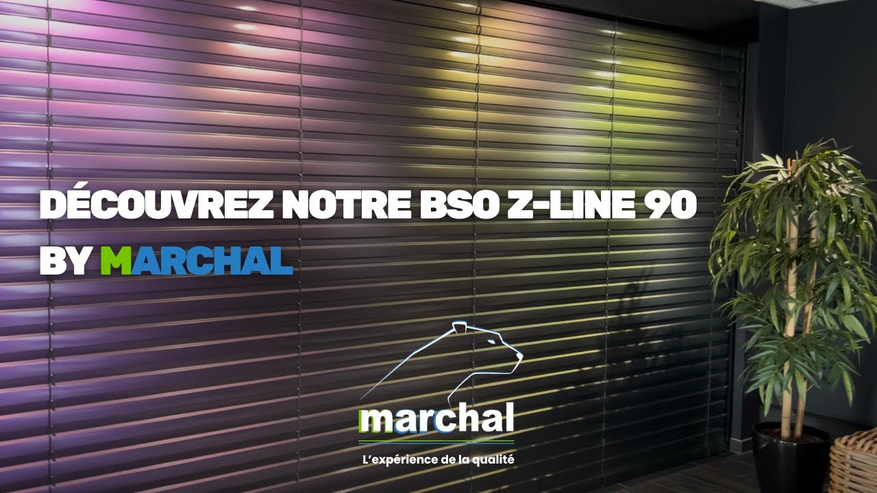 BSO Z-line 90 Marchal : Le brise-soleil orientable de référence pour les professionnels