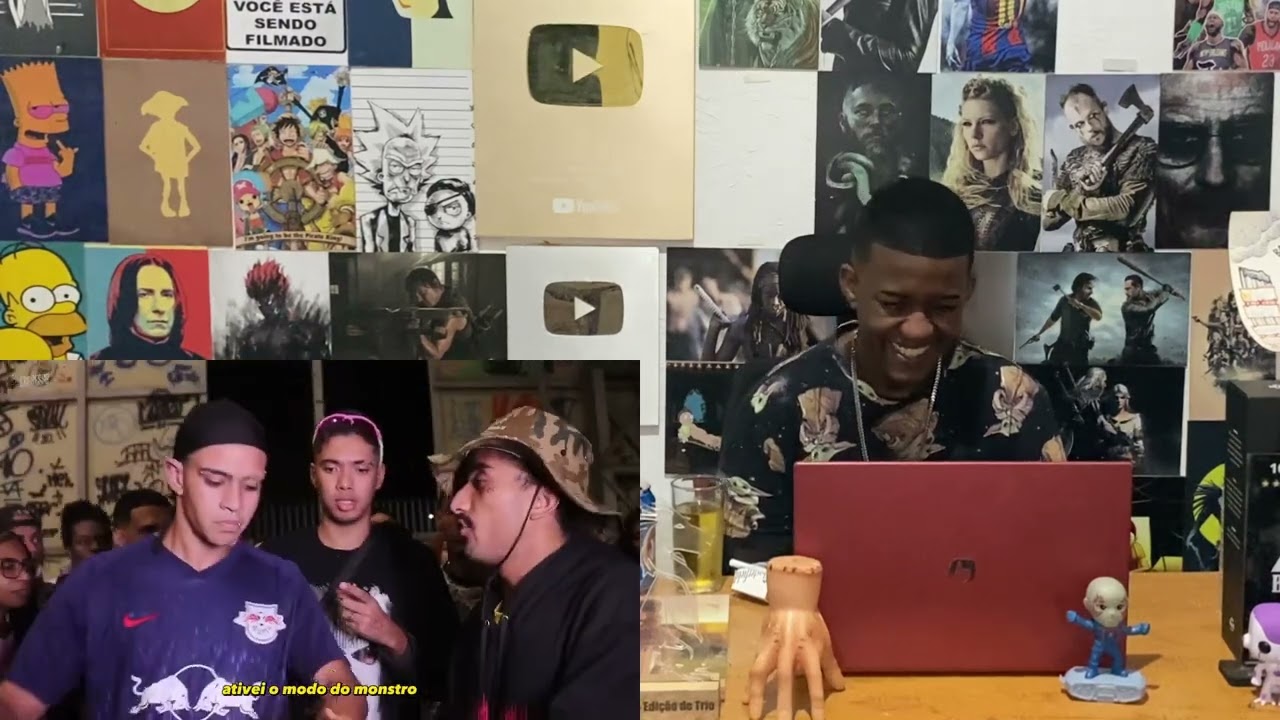 Jhony REACT - OS FLOWS MAIS VICIANTES DAS BATALHAS 2!🔥