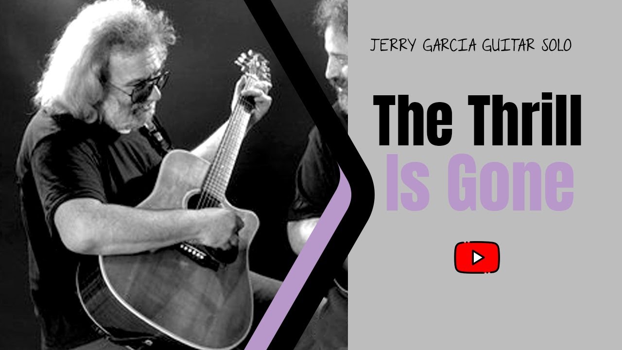 The Thrill Is Gone | JERRY GARCIA Guitar Solo (Lesson)