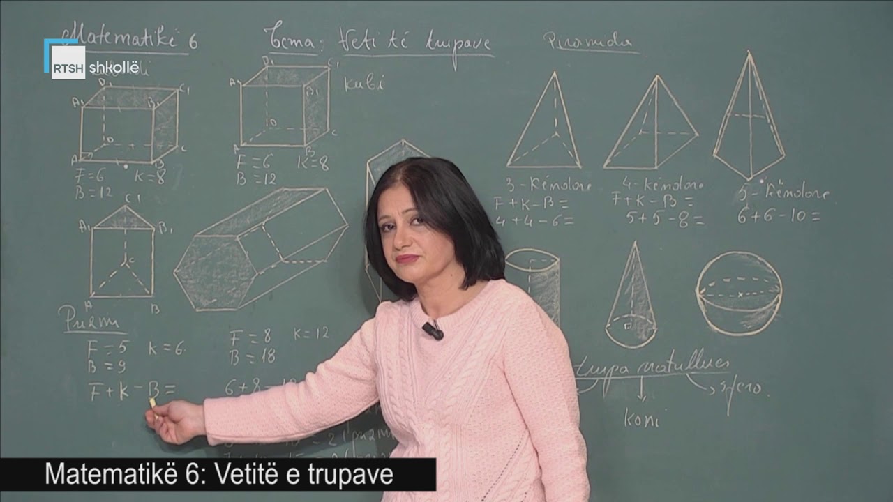 Matematikë 6 - Vetitë e trupave