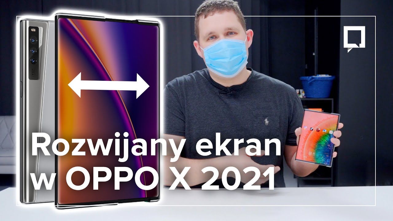 OPPO X 2021: mamy smartfon z ROZWIJANYM EKRANEM