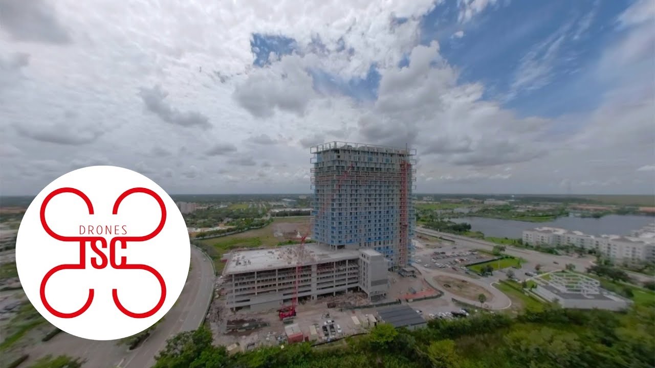 360º DRONE VIDEO AROUND METROPICA CONSTRUCTION SITE - DRONE PILOT