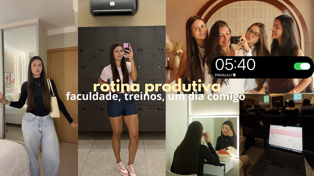 vlog rotina faculdade | treinos, rotina saudável, um dia comigo, organização…