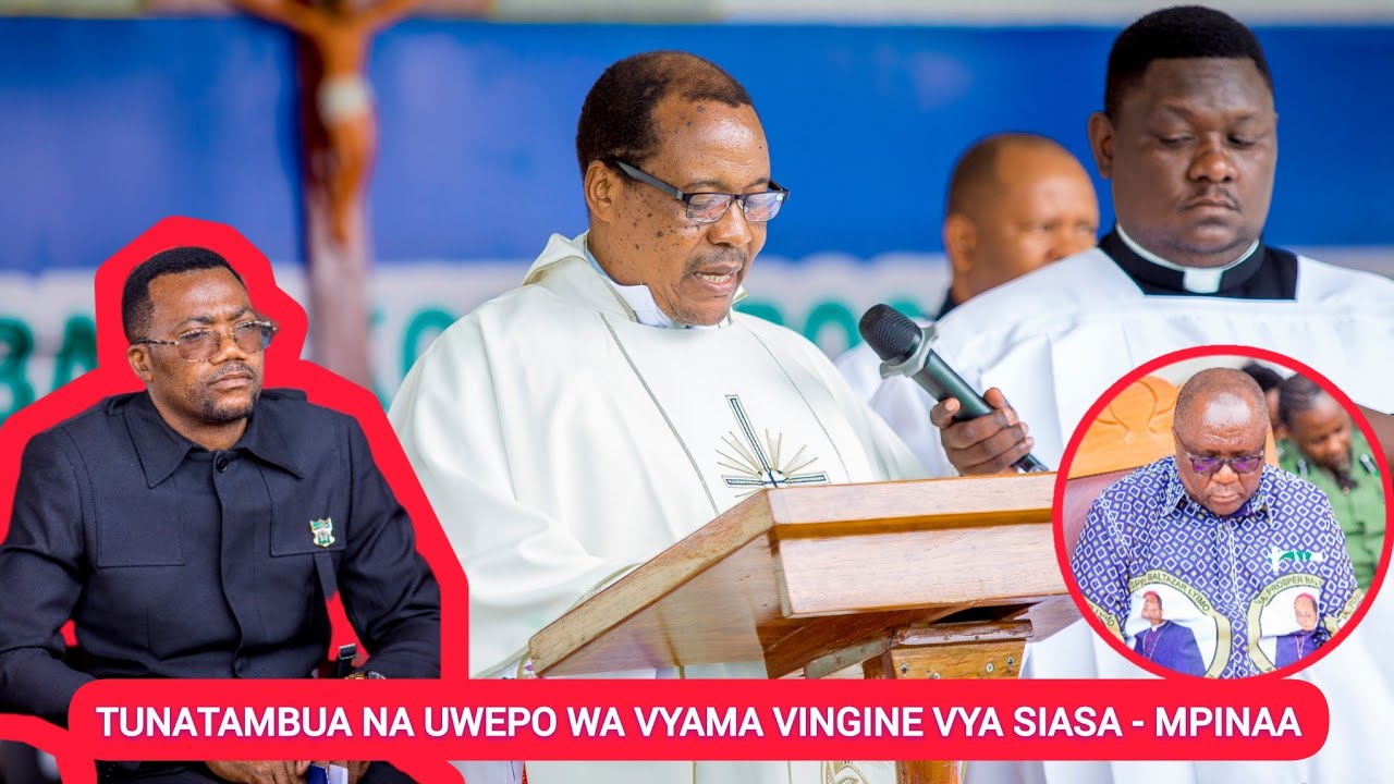 UTACHEKA || UTANI WA PADRE KITIMA AKIWAITA VIONGOZI MBALIMBALI KUMPA ZAWADI ASKOFU PROSPER LYIMO