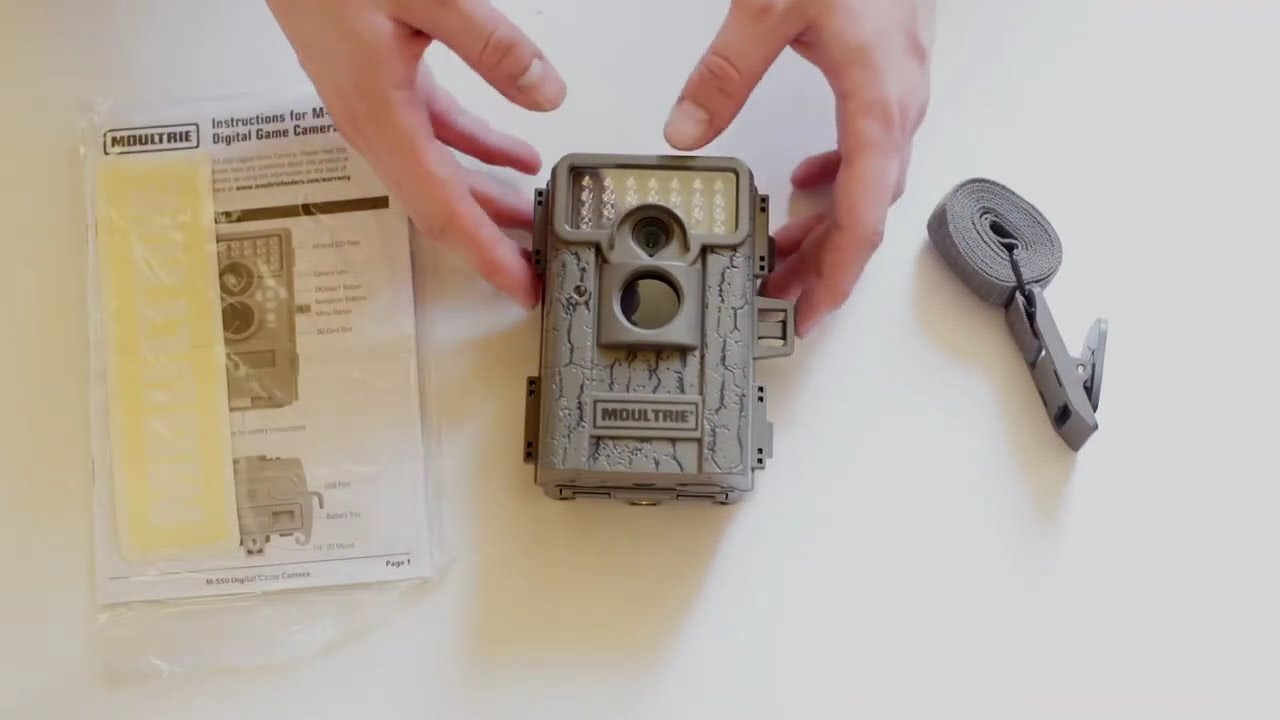 Moultrie M-550 unboxing