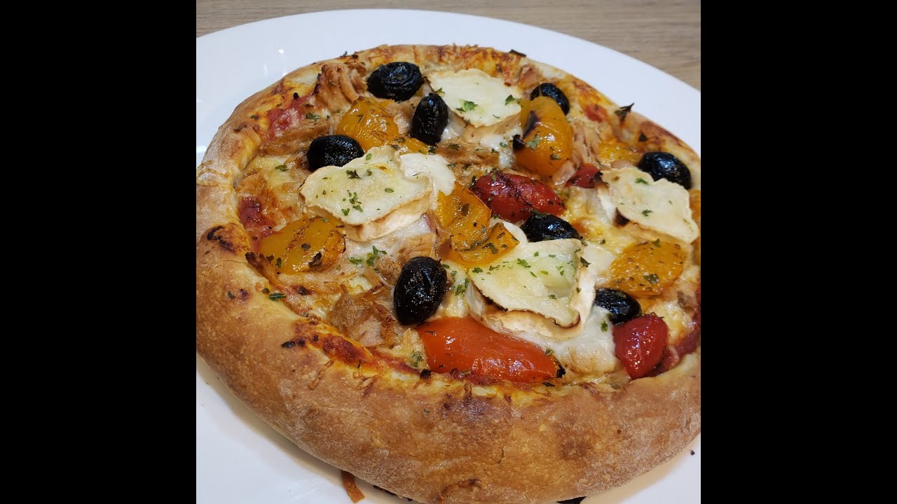 PIZZA ITALIENNE au Monsieur Cuisine Connect البيتزا الايطالية بعجين اكثر من رائع